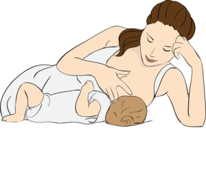 Breastfeeding Positions Reclining position